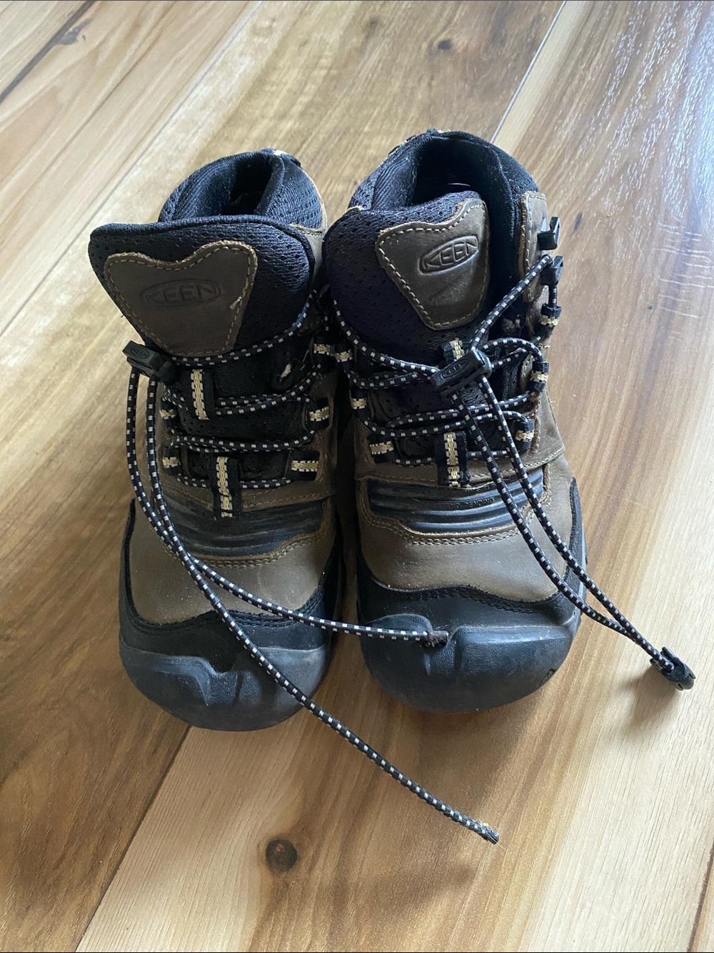 Keen Kids Brown and Black Outdoor Hiking Boots